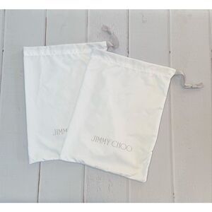 10.25” x 14” Jimmy Choo Luxury Dust bag Dustbag Set (2 each)